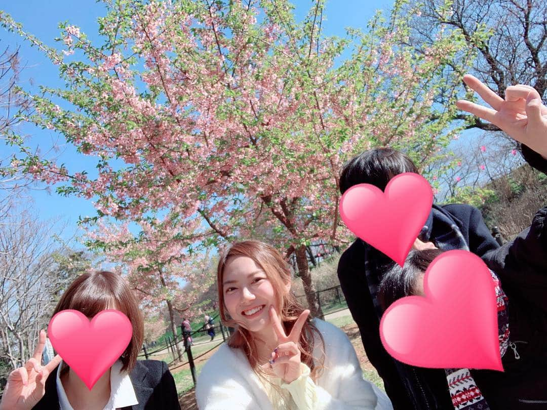 志村玲那さんのインスタグラム写真 - (志村玲那Instagram)「#モンハン部 #お花見たのしかったよー🌸 #いつもモンハン一緒に遊んでくれてるお友達だよー✨✨✨」4月1日 22時41分 - rena_shimura