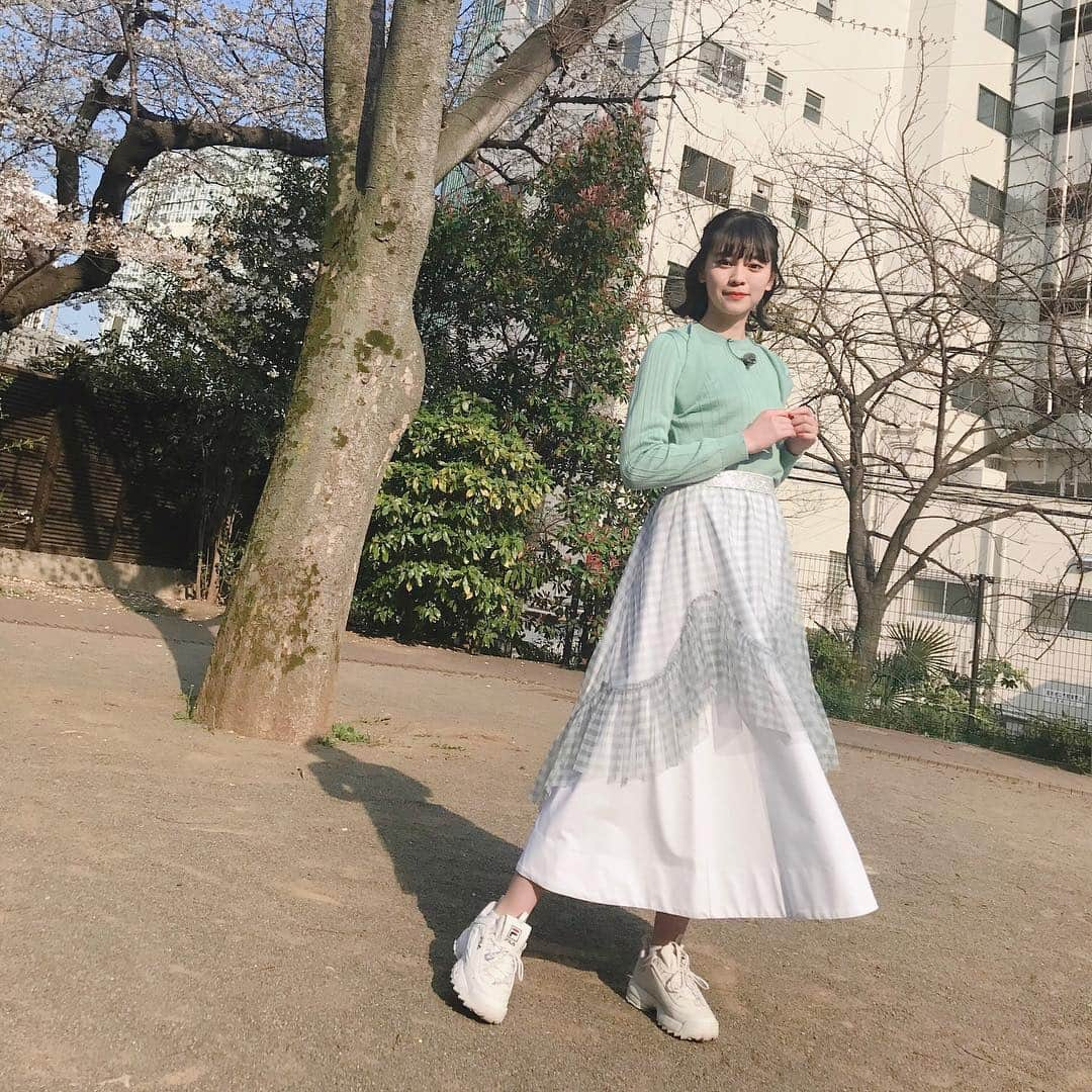 坂井仁香さんのインスタグラム写真 - (坂井仁香Instagram)「イマドキで着た衣装です☺︎☺︎ とっても可愛かった❤️ 私服でも着たい…☺︎ #lilLilly」4月2日 9時58分 - hitoka_sakai_official