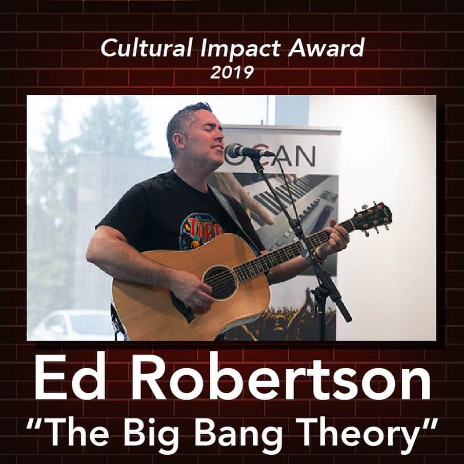 SOCANさんのインスタグラム写真 - (SOCANInstagram)「Congrats to Ed Robertson for winning this year’s Cultural Impact Award #socanawards」4月2日 9時51分 - socanmusic