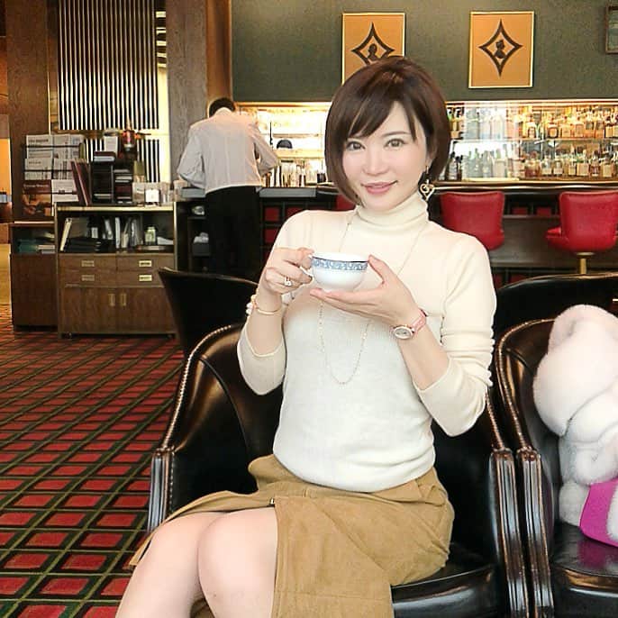 里美ゆりあのインスタグラム：「CafeTime(๑•ω•๑)♡ #lunch#cafe #bar」
