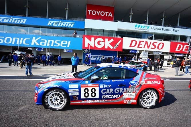 のインスタグラム：「2019.3.23-24 TGR 86/BRZ Race Round1 SUZUKA Photo. #SUBARU #BRZ」