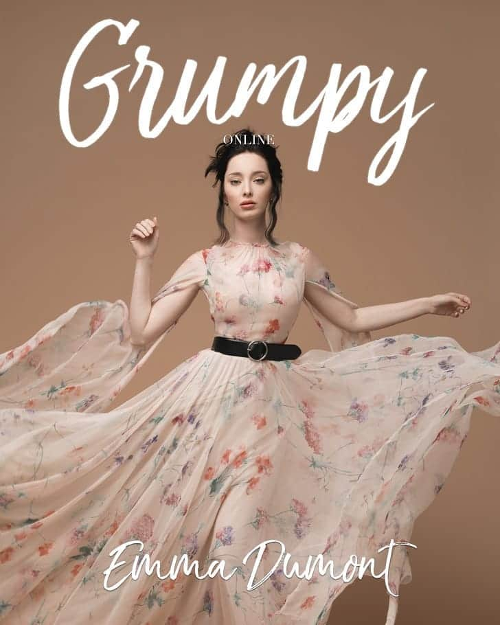 エマ・デュモンさんのインスタグラム写真 - (エマ・デュモンInstagram)「AHHH! MY @grumpymagazine spread is out! I had the MOST fun working on this with the BEST team ever! ❤ 📷: @emilysandiferphotography  MU: @marinagravani  HAIR: @paulnortonhair STYLING: @rima_rama  EDITOR-IN-CHIEF: @jazzieperrier INTERVIEW BY: @parker_s_s @casementstudio」4月2日 5時25分 - emmadumont