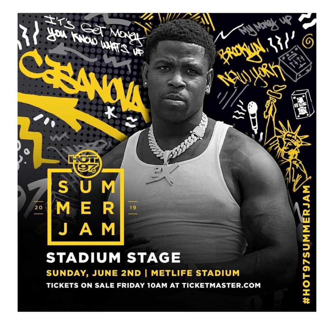 エブロ・ダーデンさんのインスタグラム写真 - (エブロ・ダーデンInstagram)「.... don’t run! Brooklyn in that MetLife Stadium.... @casanova_2x at Summer Jam 2019! #SummerJam」4月2日 6時15分 - oldmanebro