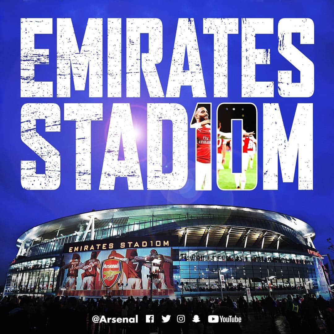 アーセナルFCさんのインスタグラム写真 - (アーセナルFCInstagram)「1️⃣0️⃣ @premierleague home wins in a row 👏 How are you feeling, Gunners? #Arsenal #WeAreTheArsenal #ARSNEW #FeelingGoooood」4月2日 6時43分 - arsenal