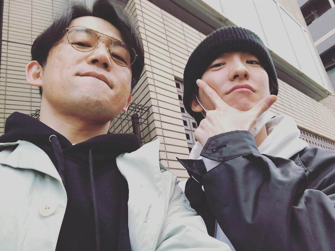 岡田義徳さんのインスタグラム写真 - (岡田義徳Instagram)「令和。年号決まりましたね。そんな日に前田公輝と二人、ナイキへ。 二人であれやこれやと言ってID制作。可愛い後輩です、 #岡田義徳 #前田公輝 #nikeid  #nike」4月2日 7時32分 - yoshinori_okada_44