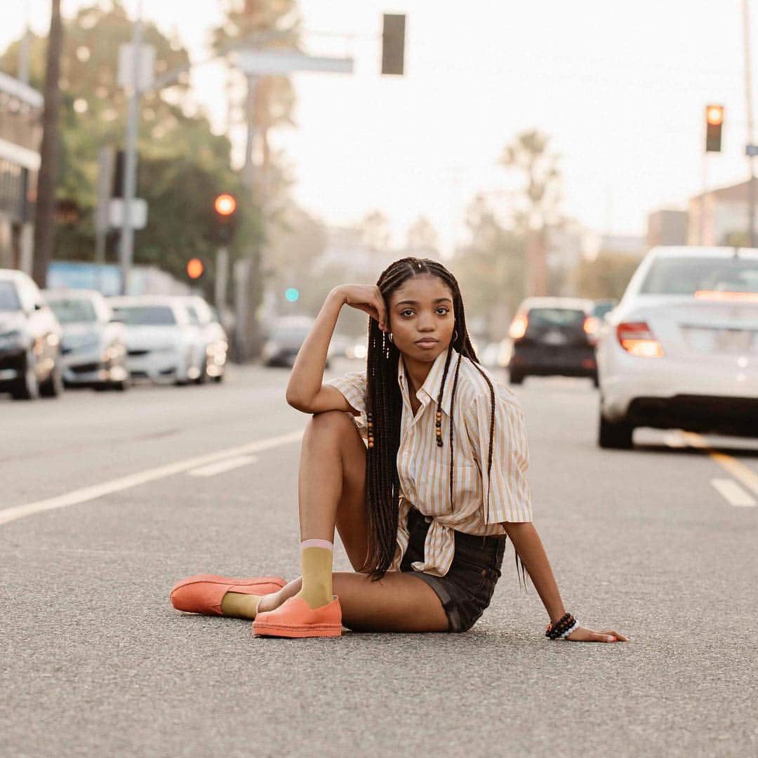 のインスタグラム：「As seen in @elleusa. Youth activist @winterbreeanne finds a new platform in @thevenicecollection」