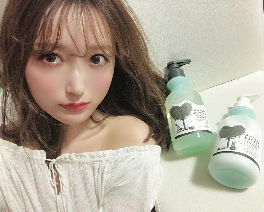 菅野結以さんのインスタグラム写真 - (菅野結以Instagram)「秋冬はオイルでしっとりつや派だったけど﻿﻿ 春はドライな質感かわいいなあ ひかりに透けて﻿﻿ 髪の質感かえたいときはシャンプーから変えます﻿﻿ さらさら系の新入りは @ahalobutter_official  もこもこ泡でするんとまとまって﻿﻿ ドライなセットでもぱさついて見えない💮﻿﻿ #hair #beauty #ahalobutter #shampoo #PR #アハロバター #シャンプー」4月2日 17時56分 - yui_kanno