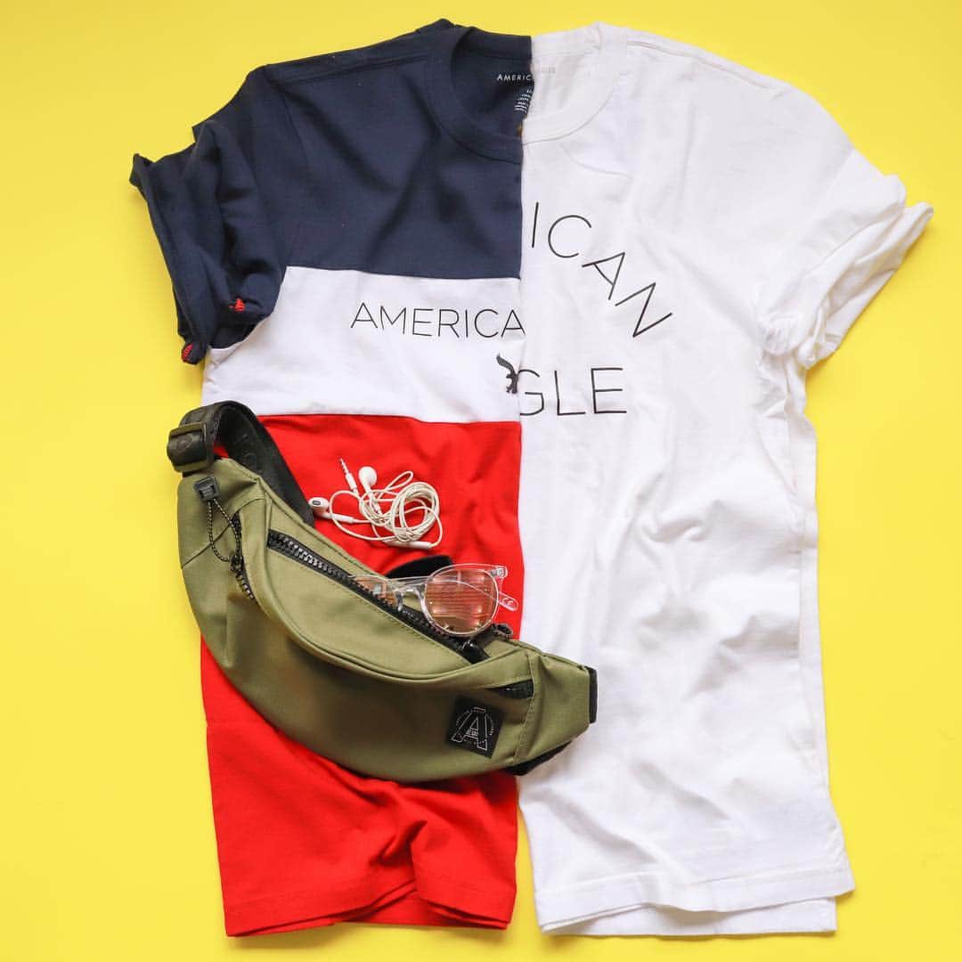 アメリカンイーグルさんのインスタグラム写真 - (アメリカンイーグルInstagram)「* コットンのTシャツは着心地柔らか。  色んなバリエーションがあるのでチェックしてね✅  #アメリカンイーグル#AmericanEagleJP #カジュアルコーデ #Tシャツ #メンズTシャツ」4月2日 18時43分 - americaneaglejp