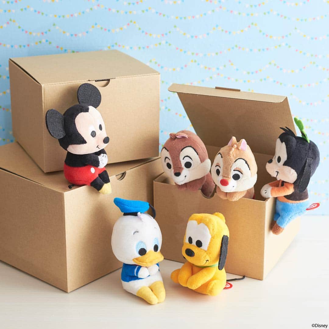 ちょっこりさん【公式】のインスタグラム：「#20190402 * 新居に到着！ 今日から新しいスタートだね。 これからも、よろしくね。 * #ちょっこりさん #引っ越し#新居#新生活 #ぬい撮り#ぬいぐるみ #chokkorisan#disney #takaratomyarts #ぬいぐるみと撮り隊 #disney写真部 #ちょっこりさん好きな人とつながりたい」