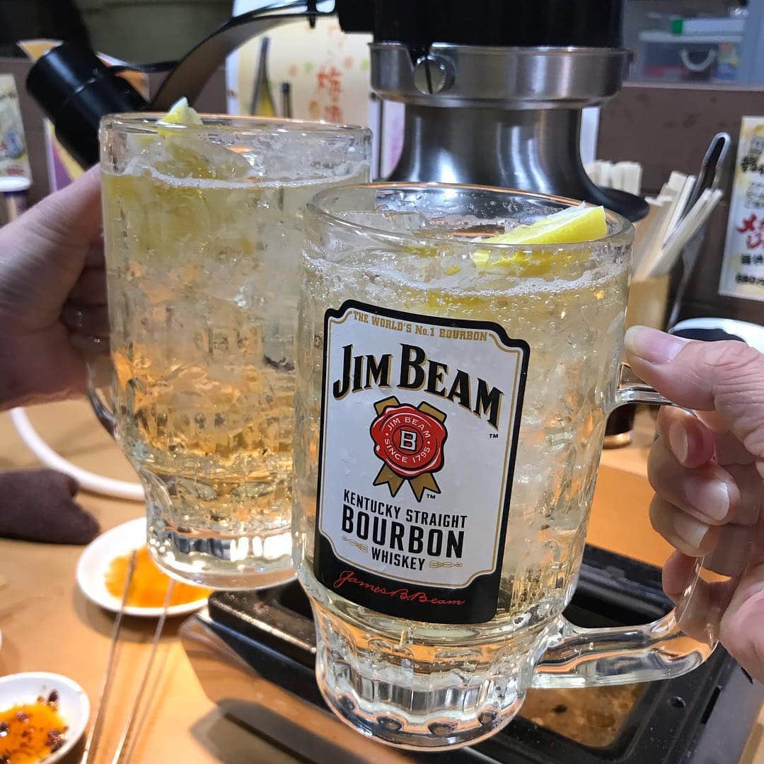小谷あゆみのインスタグラム：「メガなう うふふふふ うふふふふ 顎痛くなるまでホルモンなう」