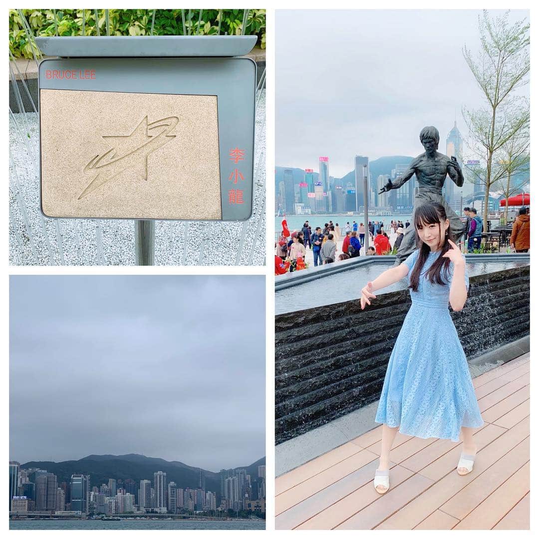 紗々さんのインスタグラム写真 - (紗々Instagram)「香港から帰ってきて、もう一週間なのが驚き(ﾟДﾟ;≡;ﾟДﾟ)！！ * 帰国後バタバタしたり、花粉症が酷かったりで、香港の写真出したいなーと思いつつ、なかなか出せないので、雑にまとめましたヽ(´▽`)/🌸 * 気に入った写真は忘れた頃に出すかもですー(ﾟωﾟ)🇭🇰 * 何度も言いますが #海老ワンタン麺 が最大ヒット🦐✨✨ * 香港に詳しい方々と一緒だったので、すごい楽しかったです🌸驚きの寒さだったけど！！笑 * また行きたいー！！✨ * #香港 #旅行 #ブルースリー #李小龍 #香港トラム #竹 #広東料理 #小籠包 #スイカジュース #rockonjapan #hongkong #trip #brucelee #tramway #juice #dimsum #instagram #japanesegirl #happy」4月2日 10時19分 - 03sasa03