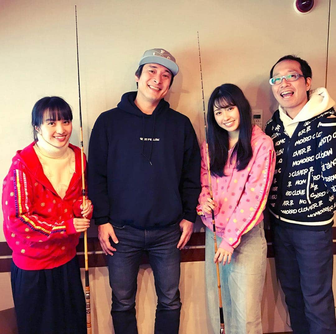 井手大介のインスタグラム：「先日TFMのももいろクローバーZのSUZUKI ハッピー♧クローバー！に釣りの先生としてゲスト出演してきました。radikoタイムフリーで日曜まで聴けるのでよかったら聴いてください。 #ももクロ  ももいろクローバーZのSUZUKIハッピー・クローバー！ | TOKYO FM | 2019/03/31/日 | 16:00-16:55 http://radiko.jp/share/?t=20190331160000&sid=FMT」
