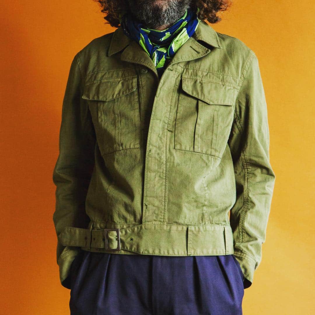 サウンドマンさんのインスタグラム写真 - (サウンドマンInstagram)「Soundman '19 S/S Collection ITEM. "Gibson" 653M-999N 英国軍の代表的なミリタリーウエアであるバトルドレスJKがイメージソースのショートブルゾン。 #soundman #2019ss #military  #madeinjapan  #heritagestyle  #royalarmy  #battledress」4月2日 13時58分 - soundman.jp