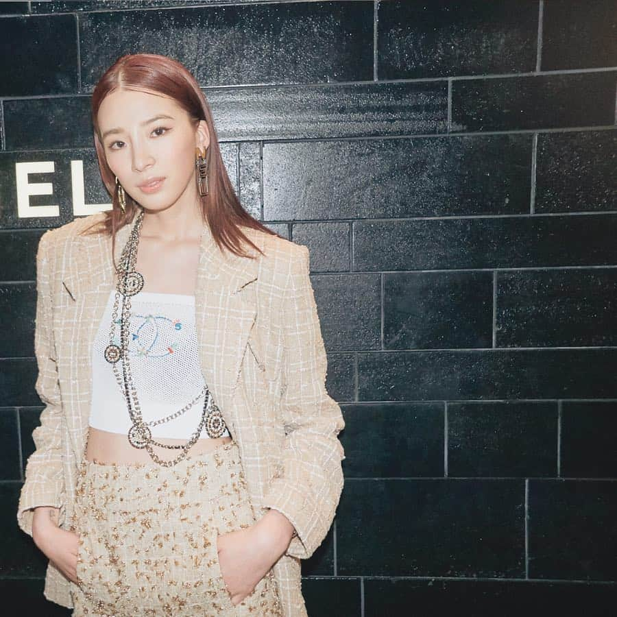 アイリーン・キムさんのインスタグラム写真 - (アイリーン・キムInstagram)「Moments with @chanelofficial are always memorable 💖 #CHANELPHARRELL」4月2日 14時43分 - ireneisgood