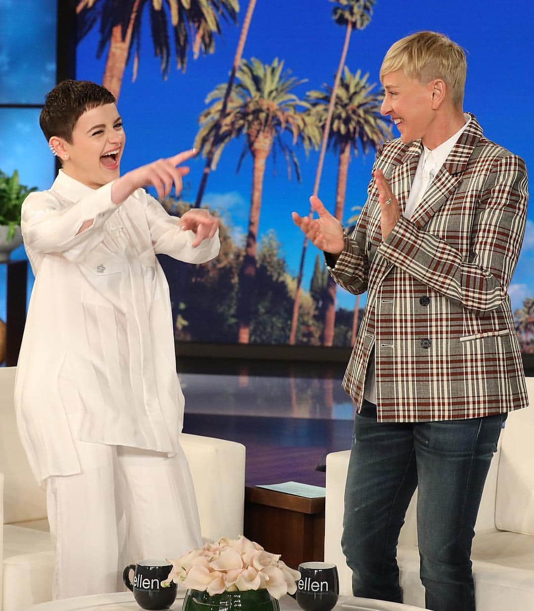 Just Jaredさんのインスタグラム写真 - (Just JaredInstagram)「@joeyking, in @ralphandrusso, looks so excited to be making an appearance on @theellenshow! #JoeyKing Photos: Michael Rozman/Warner Bros.」4月2日 15時01分 - justjared