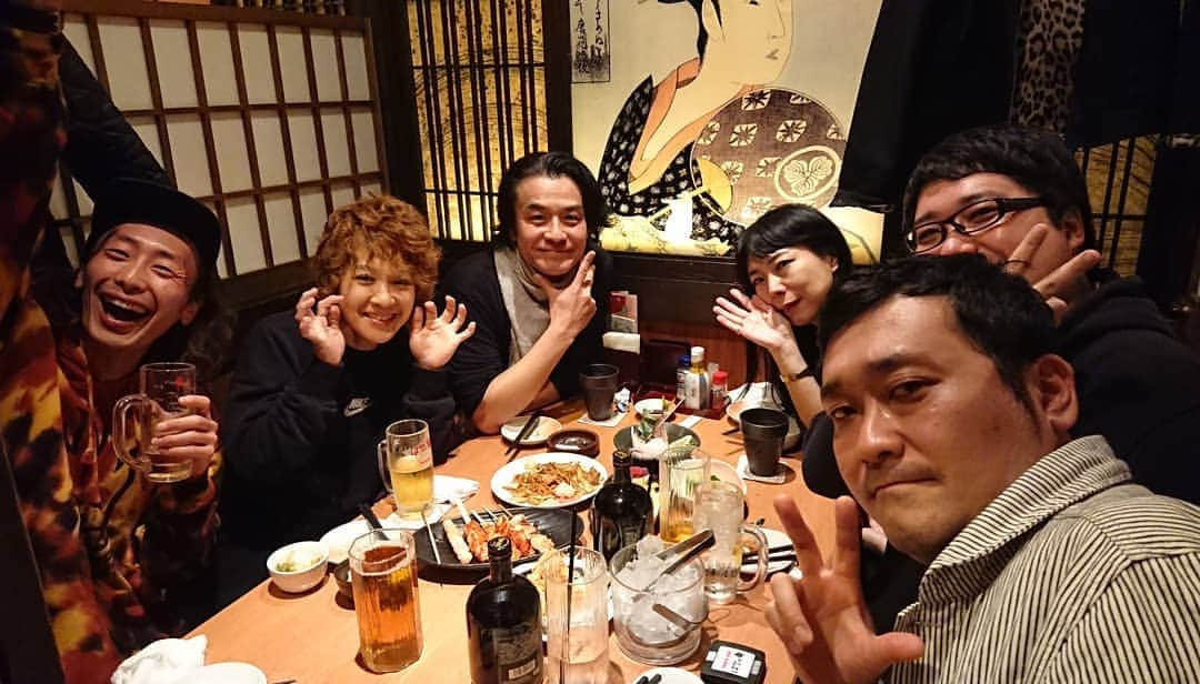 佐藤大さんのインスタグラム写真 - (佐藤大Instagram)「英雄会でございました。御馳走様です。 #大山英雄  さん #椿鬼奴 #あまこうインター渚  #GAG坂本 #マジカルラブリー村上  #グランジ大」4月2日 16時10分 - satodaidaidai