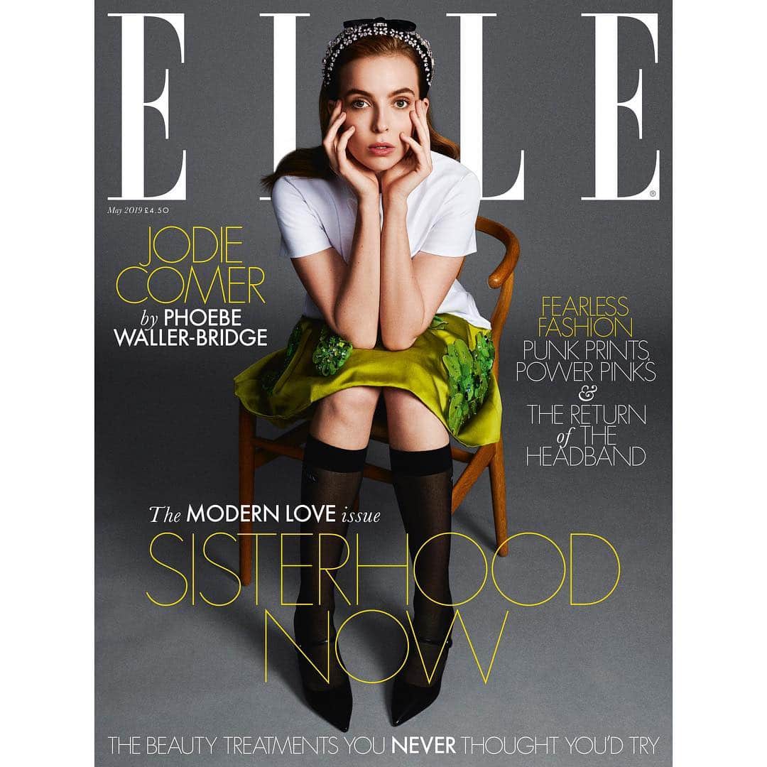 ELLE UKさんのインスタグラム写真 - (ELLE UKInstagram)「Jodie Comer, star of #KillingEve, is in conversation with Fleabag legend Phoebe Waller Bridge for our May cover. The pair talk overcoming insecurities, the joy of playing villains and what Villanelle taught them about fashion. Out Thursday. LINK IN BIO. #Killingit EIC @amcelle  Photographer @maltoni  Stylist @jennedykennedy  Creative direction @misterthomasjames  Make-up @celiaburtonmakeup  Hair @naokawakamihair  Clothes @prada」4月2日 16時18分 - elleuk