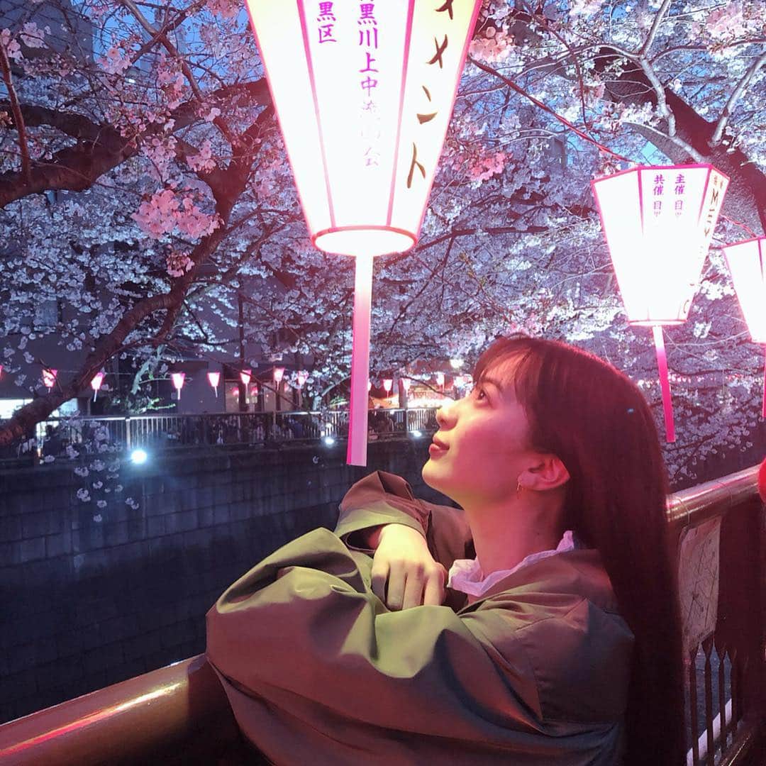 農海姫夏さんのインスタグラム写真 - (農海姫夏Instagram)「みんなはお花見しましたか？🍡」4月2日 16時33分 - hina_noumi