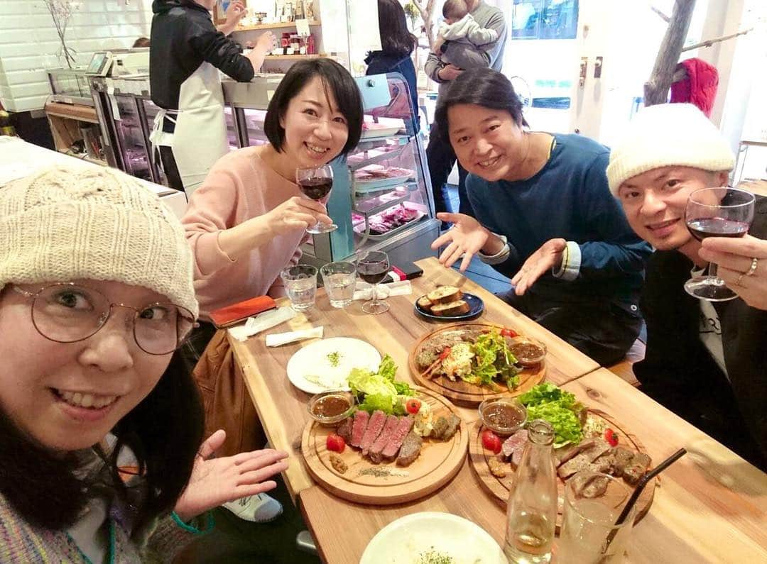 中野耕史のインスタグラム：「‪新年度は今まで行ったことのないお店に出掛ける第2弾🥩‬ ‪北野で人気の精肉店 #Nick がリニューアルしてランチやバルを展開しているので行って来ました♪‬ ‪#但馬玄 #芳寿豚 うまーい！！‬ ‪かなり贅沢な気分になりました😊‬ ‪今度はバルに行きたいな🍷‬」