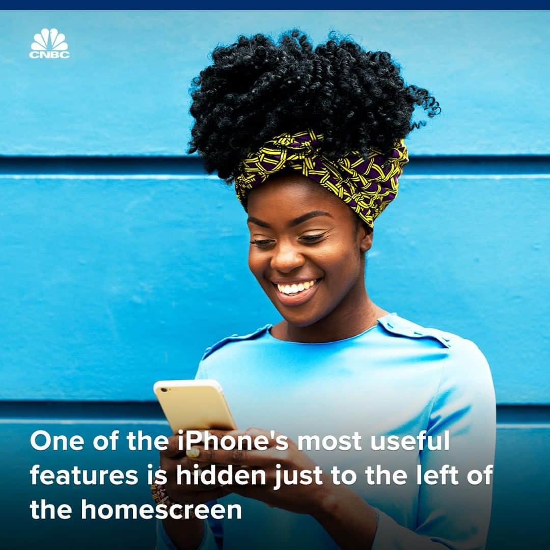 のインスタグラム：「Have you ever swiped to the right of the home screen on your iPhone?⁣ ⁣ If you haven’t, you’re missing out on all sorts of useful information and tools. Swiping left brings up the "Today View.” It might just look like a bunch of random boxes, but they’re actually tools called widgets.⁣ ⁣ Widgets can tell you almost anything: when an Amazon delivery is arriving, the battery life of your AirPods, when your next meeting is, the weather and more.⁣ ⁣ To learn how to set up widgets on your iPhone, click the link in bio.⁣ ⁣ *⁣ *⁣ *⁣ *⁣ *⁣ *⁣ *⁣ *⁣ ⁣ #apple #iphone #iphone8 #technology #techtool #widgets #business #businessnews #cnbc⁣」