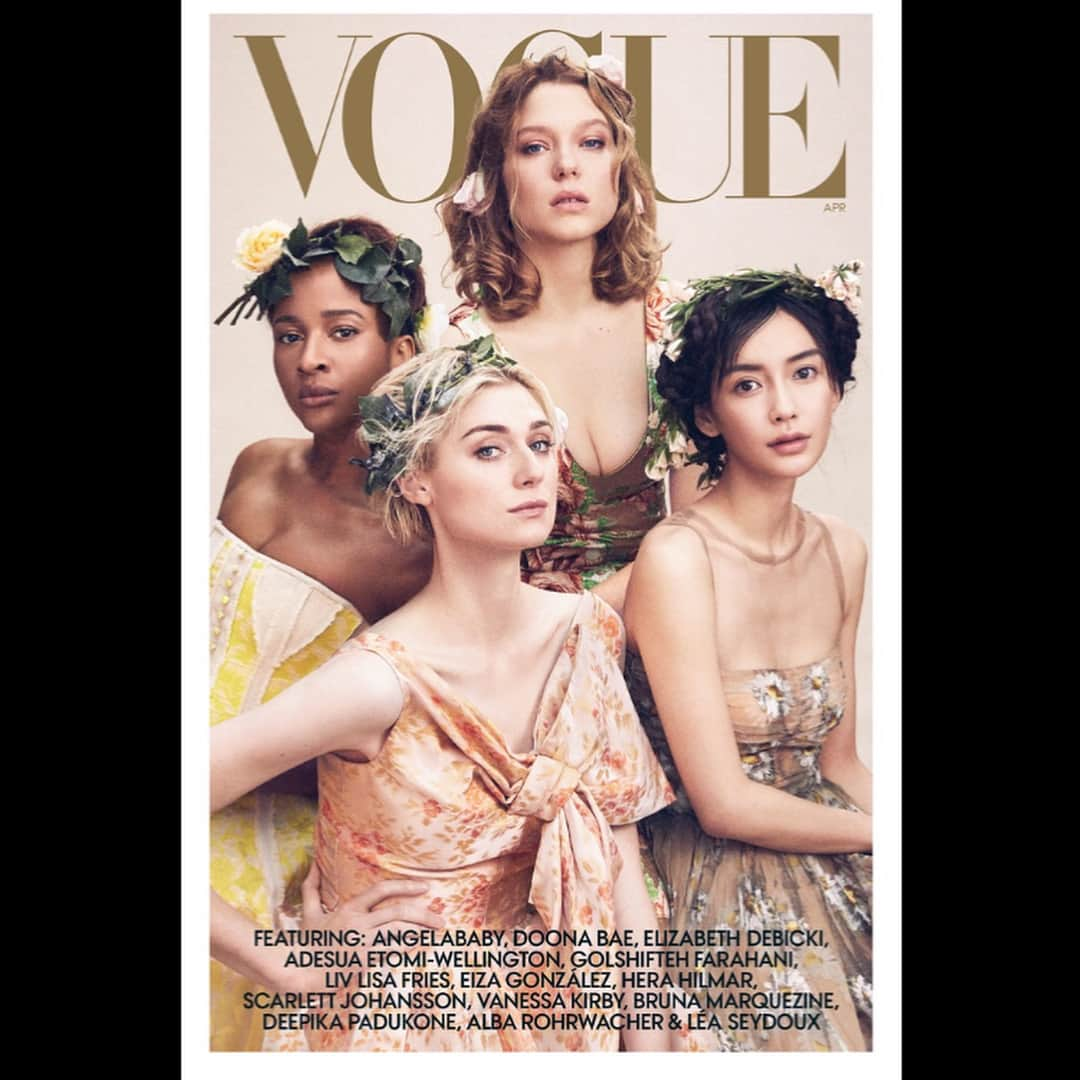 JULIEN D'YSさんのインスタグラム写真 - (JULIEN D'YSInstagram)「Au delà des frontières in April in @voguemagazine ...Inoubliable moment de créativités ❤️best actrices de (vrais amours )no frontières ❤️ by @mikaeljansson #camillanickerson  @hannah_murray1  @jilldemling #scarlettjohansson 🌸@doonabae ❤️🌹 @vanessa__kirby @livlisa.fries ❤️❤️@deepikapadukone  @angelababyct @adesuaetomi ❤️@golfarahani ❤️ #albarohrwacher @eizagonzalez 🌹❤️ @brunamarquezine @leaseydoux_genuine ❤️ @herahilmar ❤️❤️🌹🌹🌹🌹 @anatolerainey #nelson @sergiorenis  #london #newyork @northsixproductions set @maryhoward_setdesign」4月3日 4時50分 - juliendys