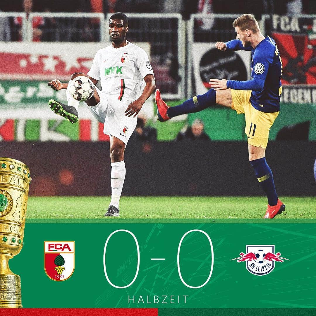 FCアウクスブルクさんのインスタグラム写真 - (FCアウクスブルクInstagram)「45‘ Wille und Leidenschaft stimmen - weiter so in Halbzeit 2! ✊🙌 #FCA #FCARBL #FCA1907 #fcaugsburg #dfbpokal #berlin2019」4月3日 4時33分 - fcaugsburg1907