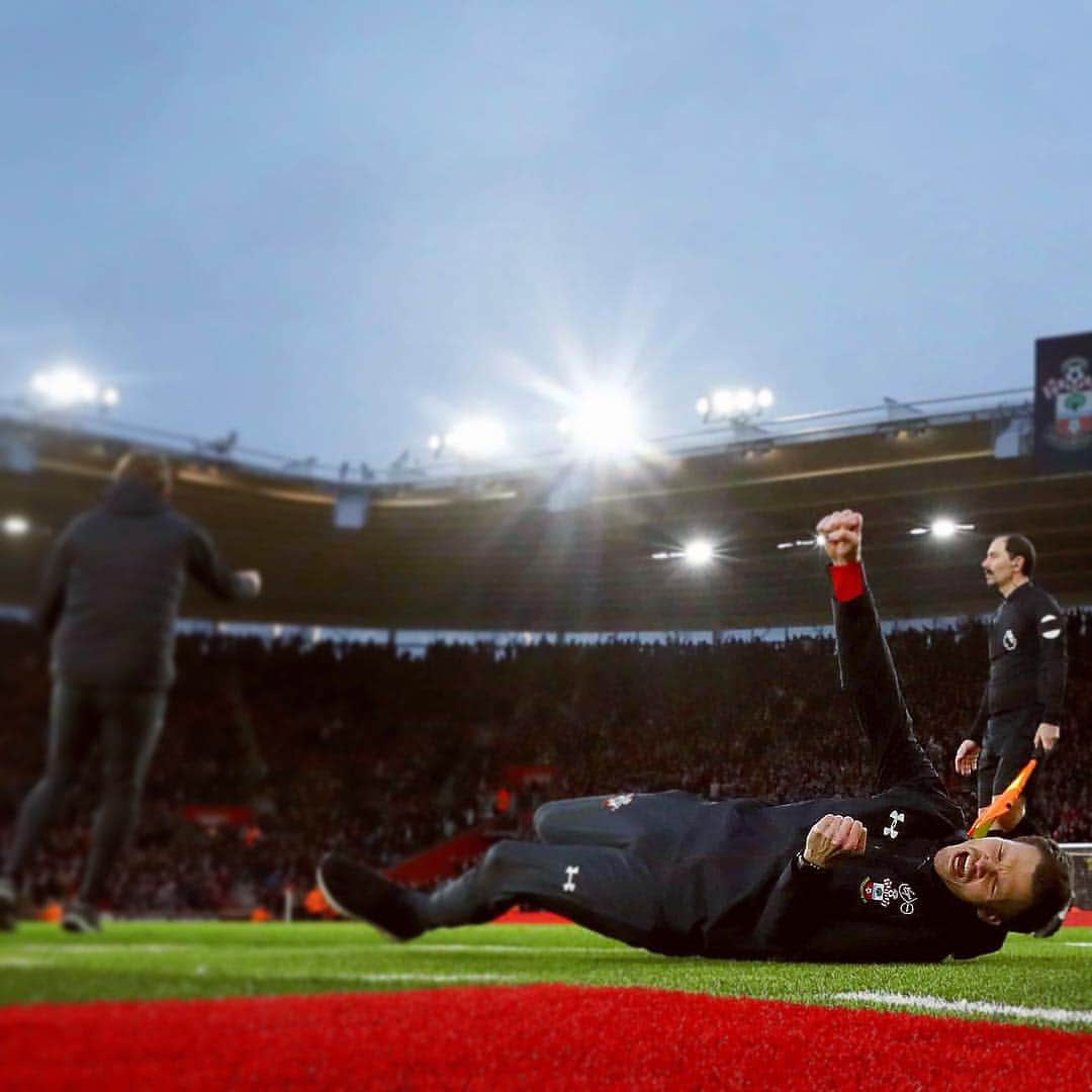 サウサンプトンFCさんのインスタグラム写真 - (サウサンプトンFCInstagram)「♥️ Find someone who loves you the way Ralph and Danny love #SaintsFC goals ♥️ #friendshipgoals #premierleague」4月2日 20時25分 - southamptonfc