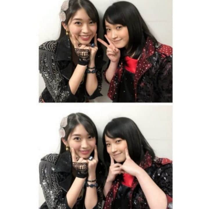 鞘師里保さんのインスタグラム写真 - (鞘師里保Instagram)「＼(≧▽≦)／ --; #sayashiriho #鞘師里保  #makinomaria #牧野真莉愛 #morningmusume19 #モーニング娘19」4月2日 22時46分 - sayashiriho_