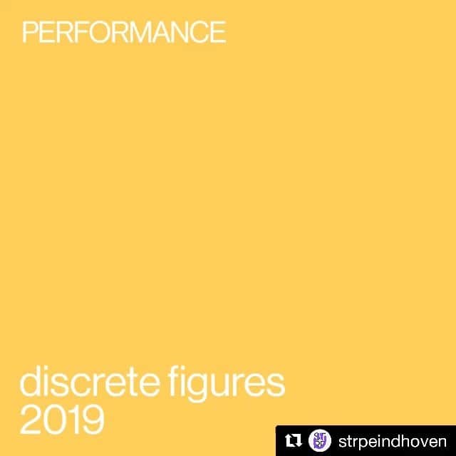 MIKIKOのインスタグラム：「Tonight!!! #Repost @strpeindhoven with @get_repost ・・・ Daito Manabe, Rhizomatiks Research & Elevenplay & Kyle McDonald have created a complex, experimental augmented reality performance that really is the first of its kind. The dance performance explores the circuits that connect the body with the cognitive and questions the essence of humanity and machine. The makers of this performance found their inspiration in Alan Turing, a brilliant mathematician who asked himself: how can maths manifest itself as a physical expression?  Tickets are still available for both April 2th and April 3th. Get ready for an unique experience! 🤖🎶 #STRP19 #strpfestival #klokgebouw #herestohefuture #discretefigures2019 #performance」