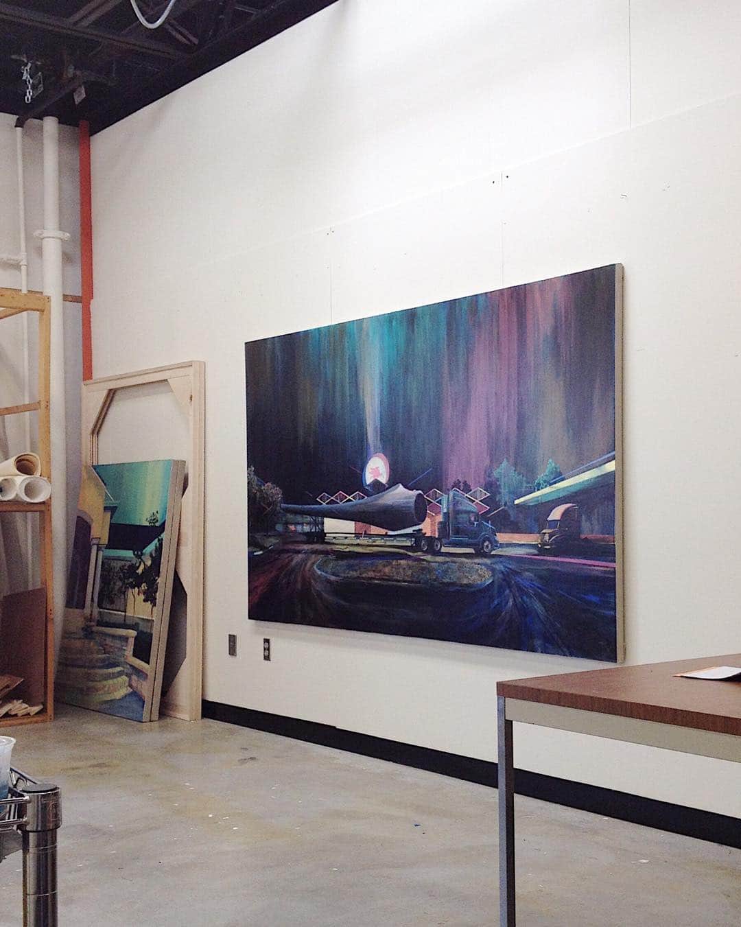 Robert Bingamanのインスタグラム：「Studio, 2012」