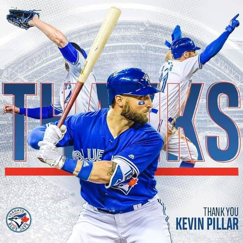 トロント・ブルージェイズさんのインスタグラム写真 - (トロント・ブルージェイズInstagram)「Thank you for everything, @kpillar11. You will always be our Superman. #ManOfSteal」4月3日 1時00分 - bluejays