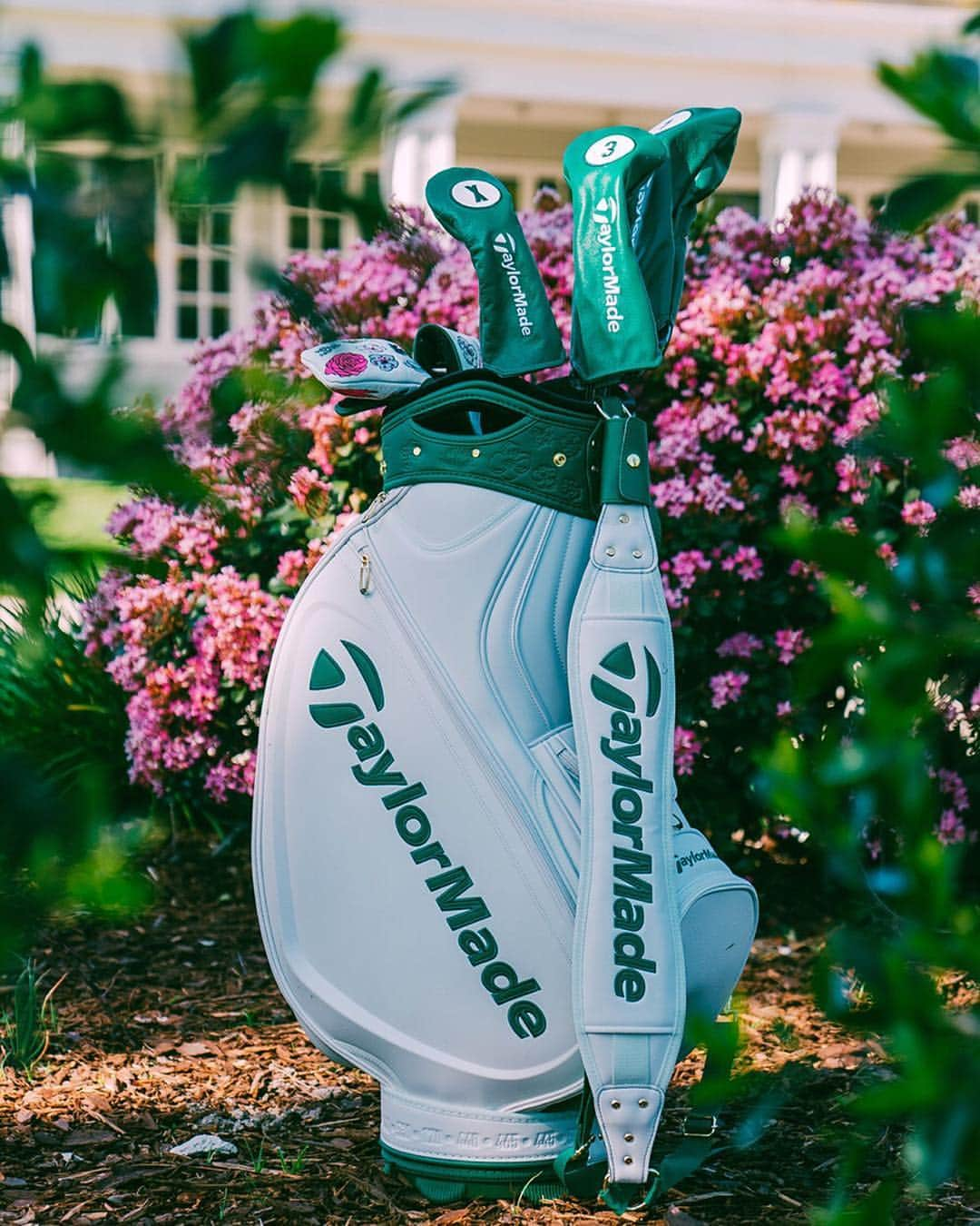 テーラーメイド ゴルフさんのインスタグラム写真 - (テーラーメイド ゴルフInstagram)「Azaleas, yardages, and jumpsuits. 🌺🌺🌺 Our 2019 Season Opener staff bag and accessories pay homage to the caddies, and the iconic uniforms they wear during the season’s first major. Hit the link in our bio to shop this commemorative collection.」4月3日 1時00分 - taylormadegolf