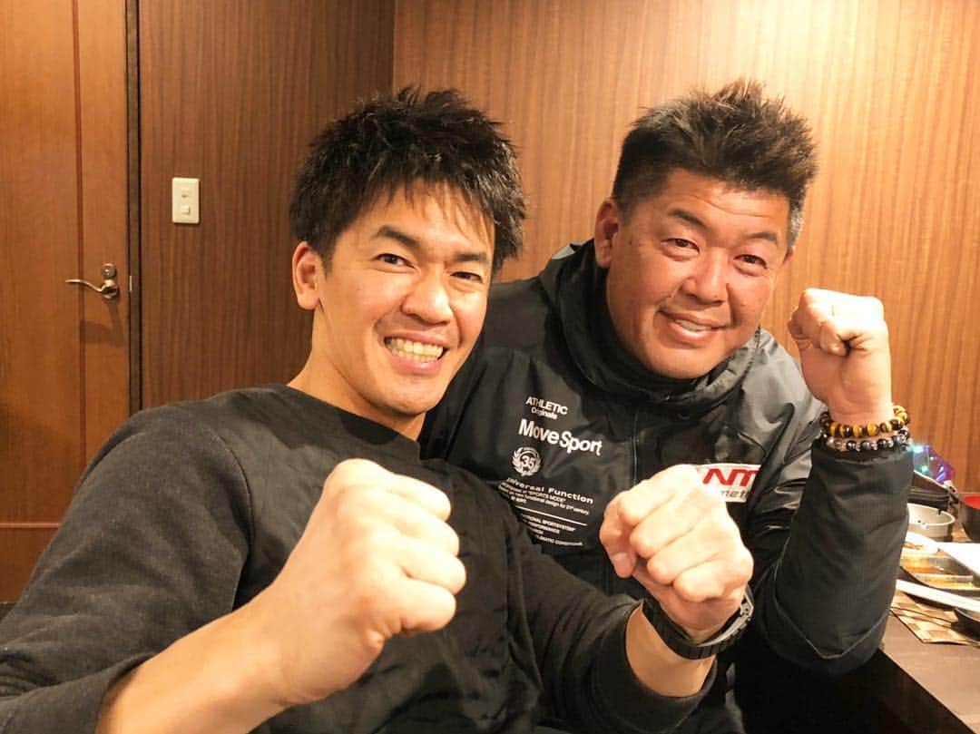 中村紀洋さんのインスタグラム写真 - (中村紀洋Instagram)「ダチトモ  #武井壮 #百獣の王  #努力家 #負けてられんわ #金メダル #生涯現役 #武井理論すげぇ」4月3日 1時05分 - nakamura_norihiro5