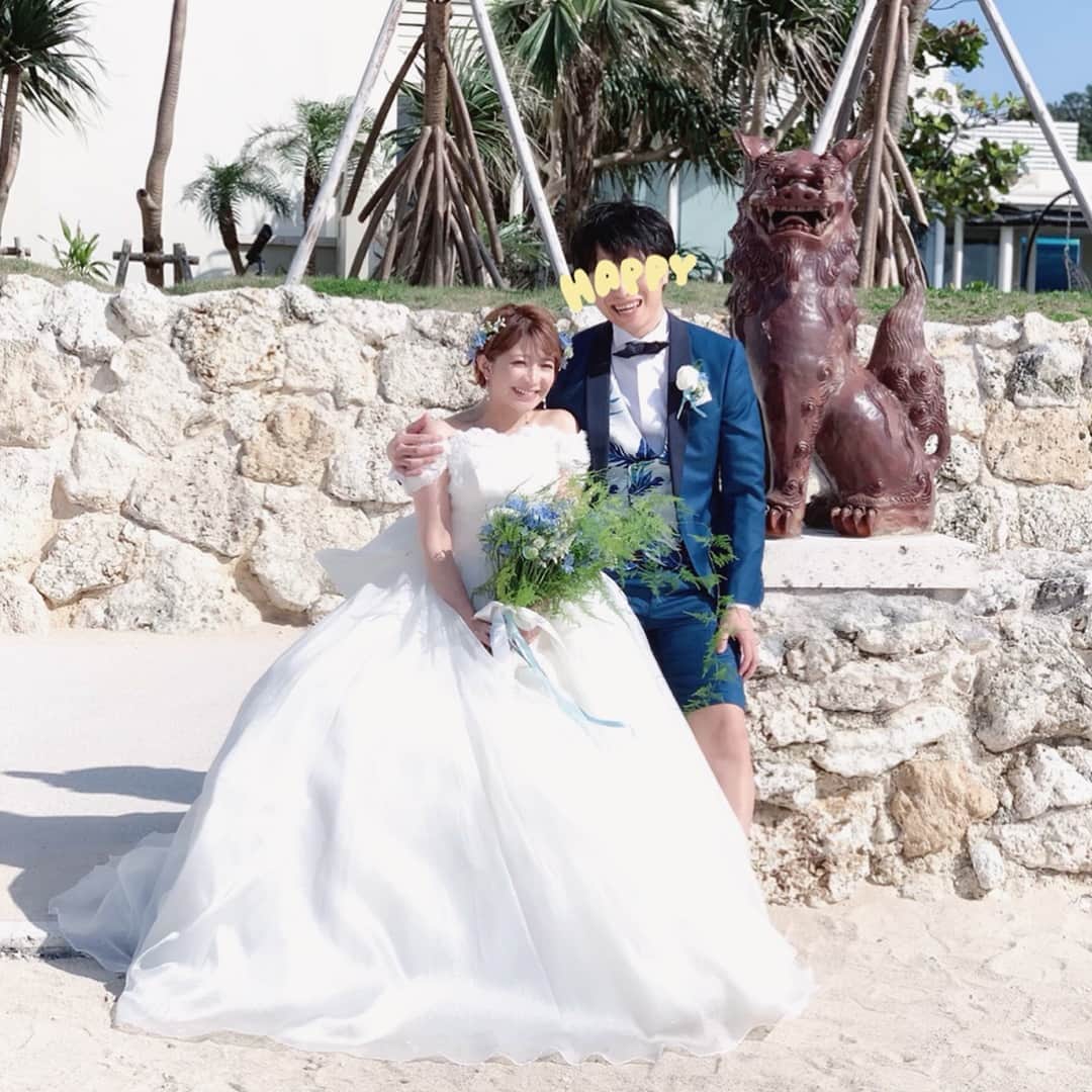 矢口真里さんのインスタグラム写真 - (矢口真里Instagram)「ご報告です。 ・ 先日沖縄にて、結婚式を挙げてきました。 お天気にも恵まれ暖かい日差しの下で、温かい親族や友人にお祝いしていただきとても幸せな式となりました。 ・ ・ そして、もう１つご報告があります。 この度、私たち夫婦の間に新しい命を授かりました事をご報告させて頂きます。 すでに安定期に入っており、小さな私の身体に更に小さな命が宿っている事を感じ、とても愛おしく感じる日々を過ごしております。 夏の終わり頃、赤ちゃんに会えるのを楽しみに、これからも夫婦で力を合わせ、健やかな毎日に感謝しつつ過ごしていきたいと思います！！ 今後とも温かく見守っていただけると嬉しいです。よろしくお願い致します！！」4月3日 1時22分 - mariyaguchi_official