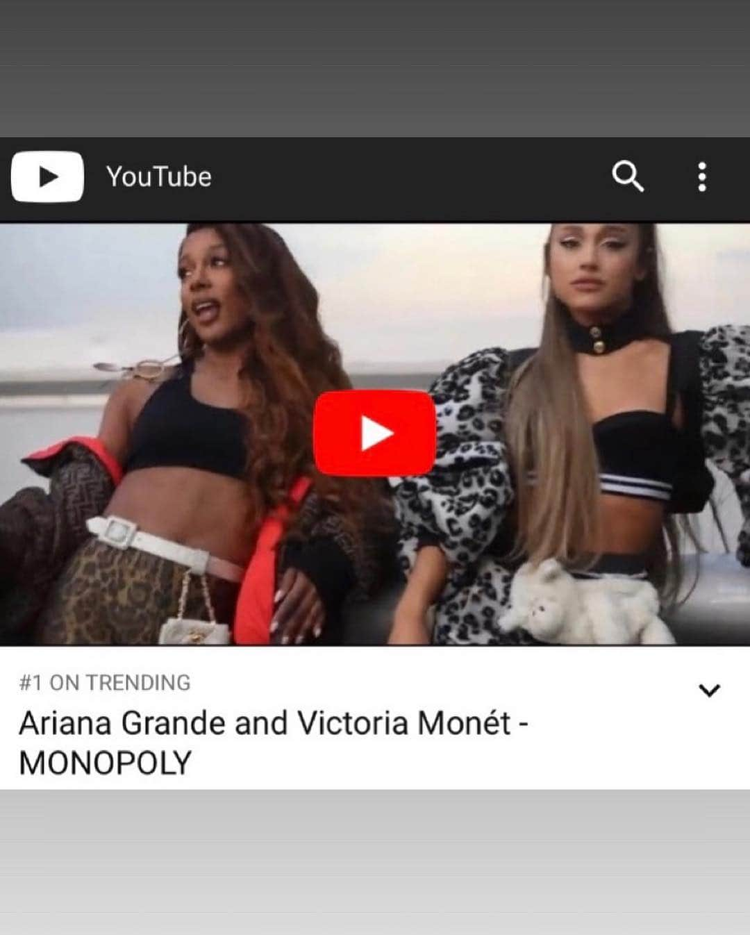 Alfredo Floresさんのインスタグラム写真 - (Alfredo FloresInstagram)「MONOPOLY 🎥🎬 A typical off day on tour. Special thanks to @donte.colley and @allthingsmean for coming together and creating such a fun visual. It’s #1 trending on youtube & #1 on iTunes 🙏🏽 Proud of you both @arianagrande @victoriamonet 🎲 #monopoly link in bio 🎬」4月3日 2時02分 - alfredoflores