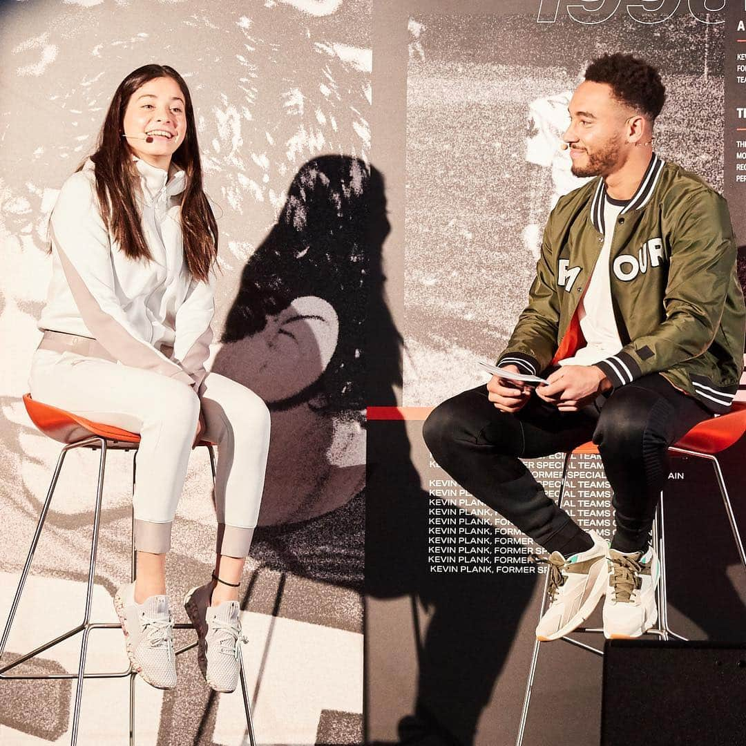 ユスラ・マルディニさんのインスタグラム写真 - (ユスラ・マルディニInstagram)「Ad/Anzeige  What a great event with incredibly inspiring people, thank you and congratulations @underarmour for opening the new office in Amsterdam!!」4月3日 2時05分 - yusramardini