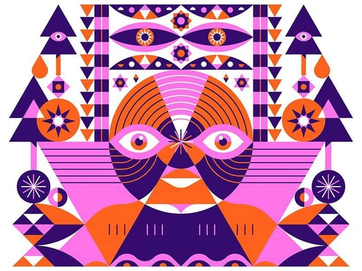 Dribbbleさんのインスタグラム写真 - (DribbbleInstagram)「Saturation city! Abstract Being by @chris_van_rooyen⠀ ⠀ ⠀ #dribbble #dribbblers #illustration #design」4月3日 2時20分 - dribbble