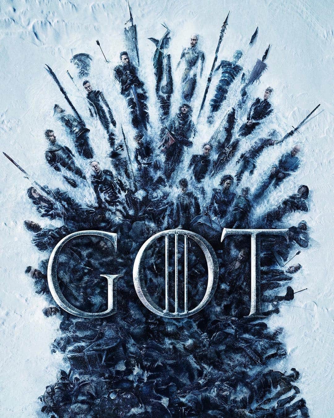 ソフィー・ターナーさんのインスタグラム写真 - (ソフィー・ターナーInstagram)「Second official poster for Game of Thrones season 8! #GameOfThrones」4月3日 2時33分 - sophieturner