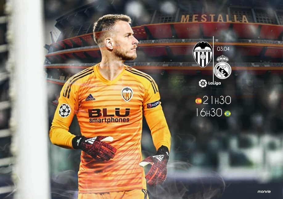 ノルベルト・ムラーラ・ネトのインスタグラム：「Vamos, Valencia! 🦇 #laliga #valenciacf」