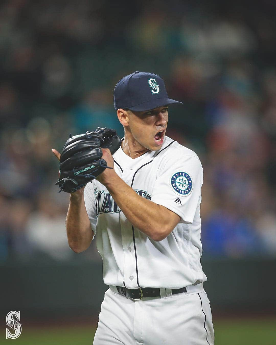 シアトル・マリナーズさんのインスタグラム写真 - (シアトル・マリナーズInstagram)「Locked in. 🔒 #TrueToTheBlue」4月3日 13時09分 - mariners