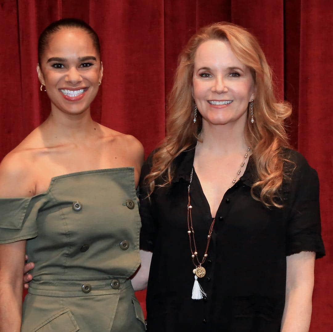 リー・トンプソンさんのインスタグラム写真 - (リー・トンプソンInstagram)「Had the opportunity to be on stage with the awesome @mistyonpointe to raise money for dance education and hang with my friend from childhood #tonipierce from @tudance #minneapolis kinda rules #northrup @abtofficial #badasswomen」4月3日 13時33分 - lea_thompson