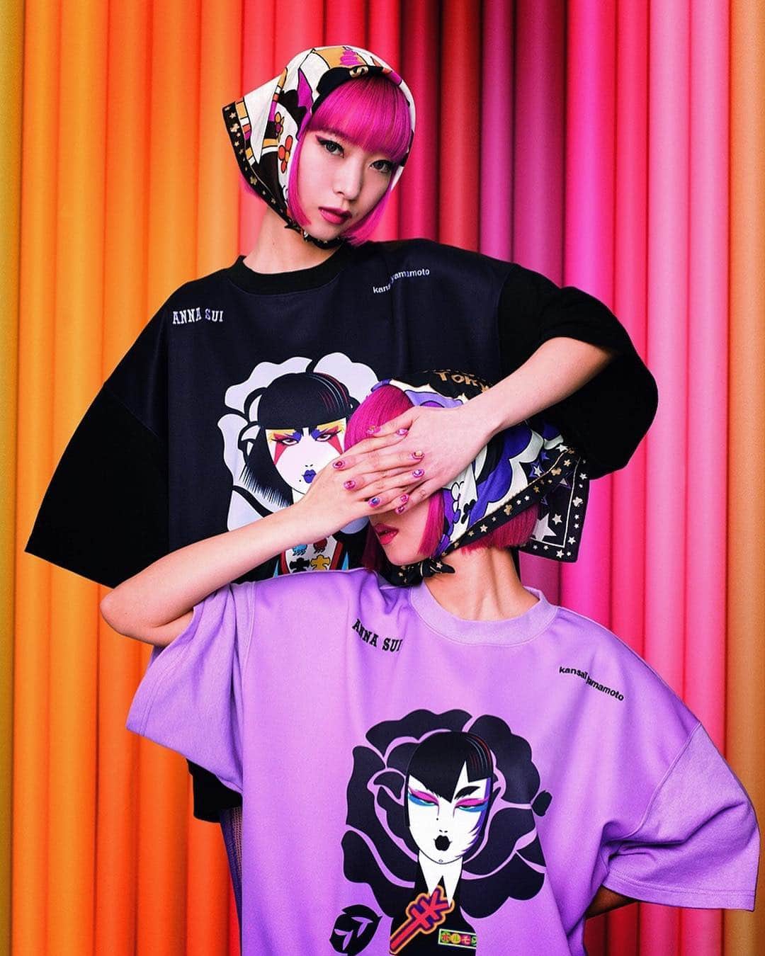 のインスタグラム：「装苑 may issue♦️ annasui × kansai yamamoto  #装苑 #annasui  #kansaiyamamoto」