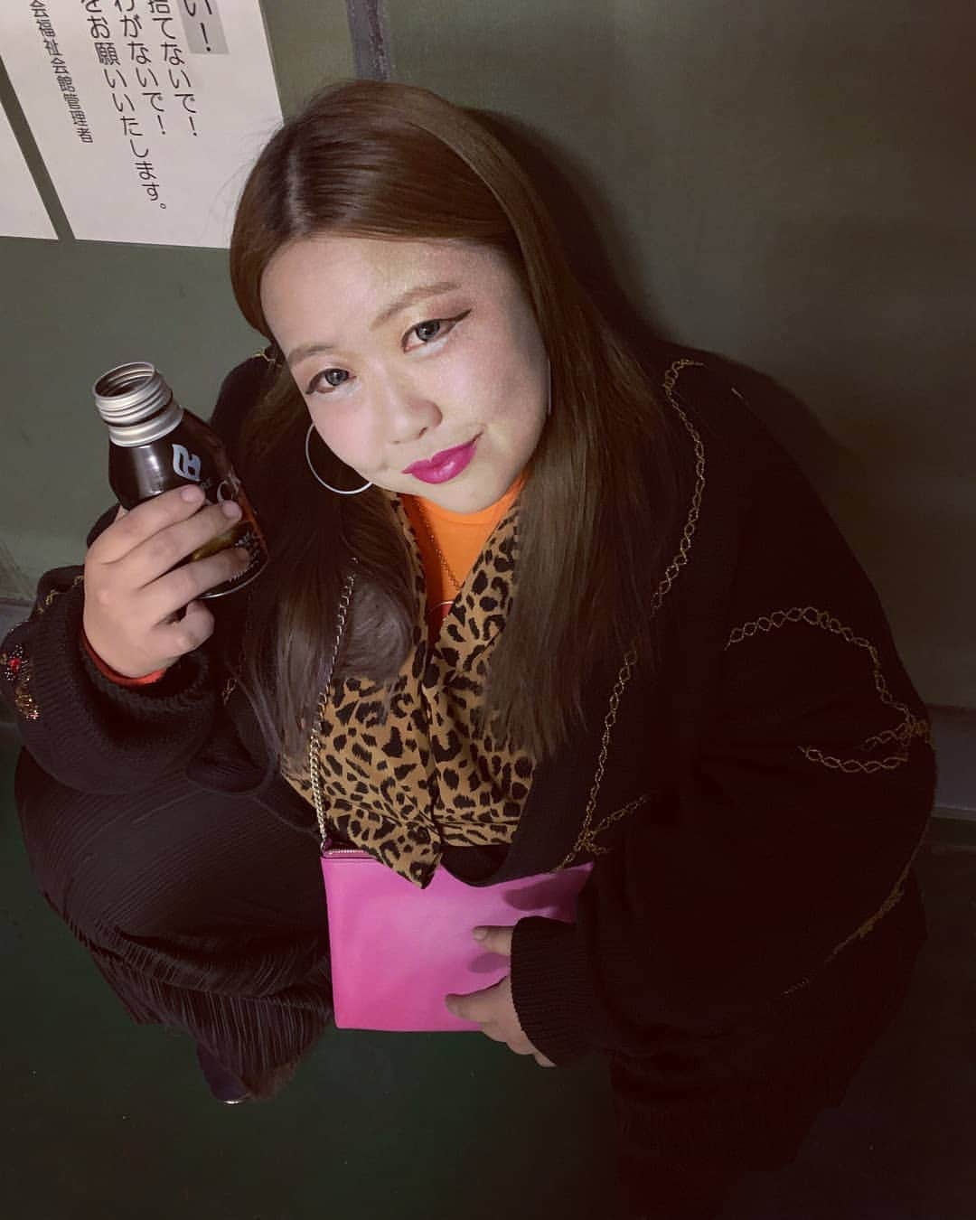 ミナコさんのインスタグラム写真 - (ミナコInstagram)「💜goodmorning💜blackcoffee＆me💜  #punyus#プニュズ#lusmodel #plusfashion #curvyfashion #curvywomen #curvy#棉花糖女孩#肉肉女 #plussize#ぽっちゃり#ぽちゃコーデ#ぽちゃかわ#激ぽちゃ#ミケポ#デブカワ#ぽっちゃり好きと繋がりたい#デブ女#巨尻#メイク#古着#ヴィーンテージ#派手#カラフル#ヒョウ柄#ヘビロテ」4月3日 13時31分 - mi7kooooo