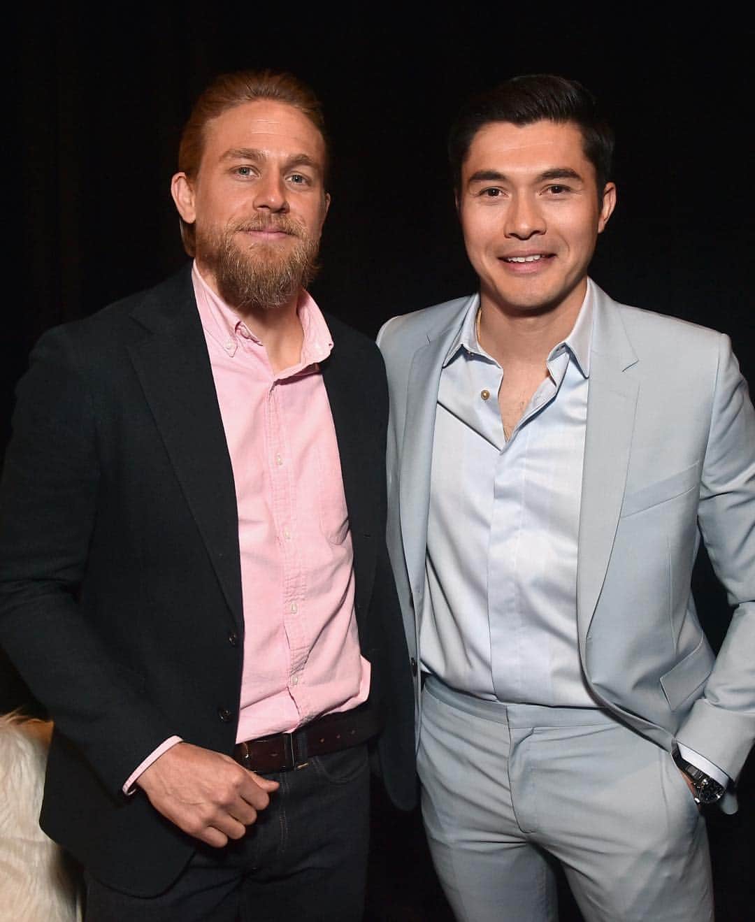 Just Jaredさんのインスタグラム写真 - (Just JaredInstagram)「@henrygolding, Charlie Hunnam, and @chadwickboseman stop by @cinemacon to promote their movies! Henry and Charlie star in 2020’s “The Gentleman” and Chadwick stars in July’s “21 Bridges.” #HenryGolding #CharlieHunnam #ChadwickBoseman Photos: Getty」4月3日 4時56分 - justjared