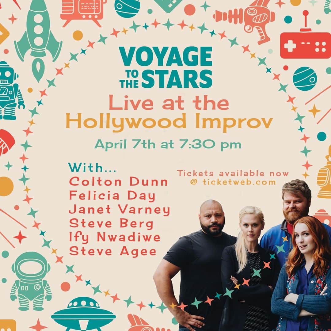 コルトン・ダンさんのインスタグラム写真 - (コルトン・ダンInstagram)「‼️LIVE SHOW‼️ Voyage to the Stars 🚀✨ THIS SUNDAY 4/7 - @hollywoodimprov 7:30PM - W/ Special guests @steveagee 👨🏼‍🦰& @ifynwadiwe 💪🏾 GET TICKET INFO HERE —-> @vttsofficial」4月3日 5時00分 - captdope