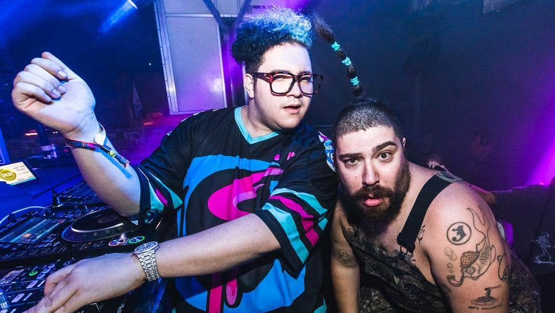 スラッシーさんのインスタグラム写真 - (スラッシーInstagram)「Thanks @thefatjewish for the intro and coming to party at @shaqsfunhouse 🕺🏼」4月3日 5時10分 - slushii