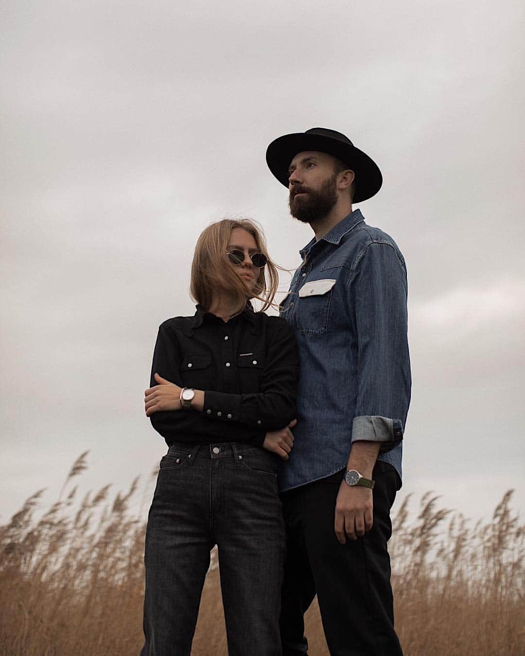 のインスタグラム：「Together time ⏳ @oljaryz and @mfcorridan style our Classic Too #watch for his and hers, paired with matching #CALVINKLEINJEANS #western shirts. ⠀⠀⠀⠀⠀⠀⠀⠀⠀ ⠀⠀⠀⠀⠀⠀⠀⠀⠀ ⠀⠀⠀⠀⠀⠀⠀⠀⠀ ⠀⠀⠀⠀⠀⠀⠀⠀⠀ Tap to shop ✨」