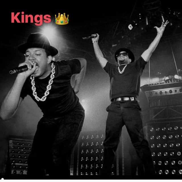 ジョゼフ・シモンズさんのインスタグラム写真 - (ジョゼフ・シモンズInstagram)「👑👑👑🎶🎶🎶 RUN DMC #JMJFOREVER」4月3日 6時20分 - revwon