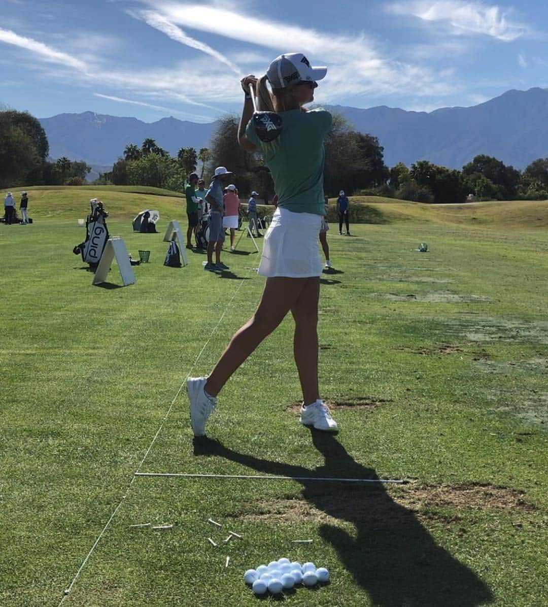 アンナ・ノルドクビストさんのインスタグラム写真 - (アンナ・ノルドクビストInstagram)「Happy to be back in the desert again, excited to tee it up @anainspiration 🤩🤩」4月3日 7時02分 - a_nordqvist