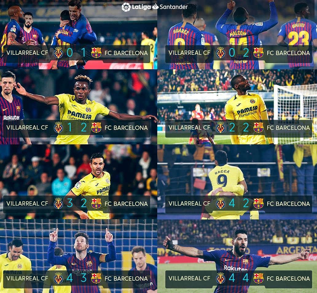 LFPさんのインスタグラム写真 - (LFPInstagram)「Best match of the season? 😍🍿 • #VillarrealBarça #Villarreal #Barça #LaLigaSantander #LaLiga」4月3日 7時12分 - laliga